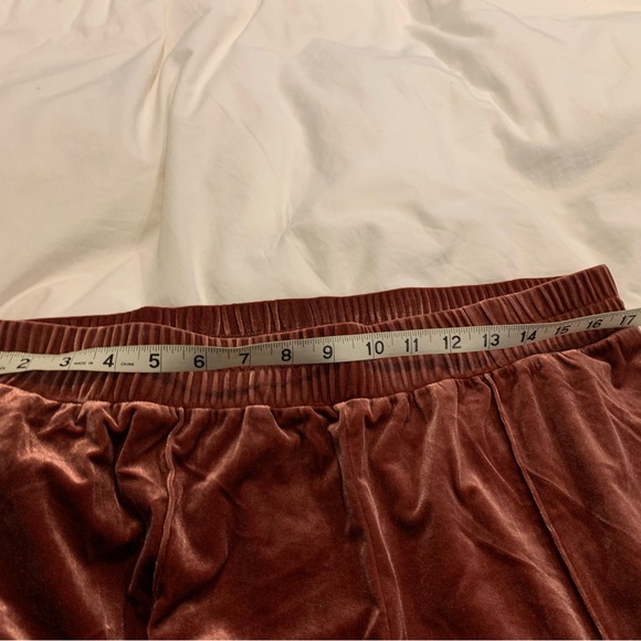 Velvet Rust Pants - Picture 3 of 4